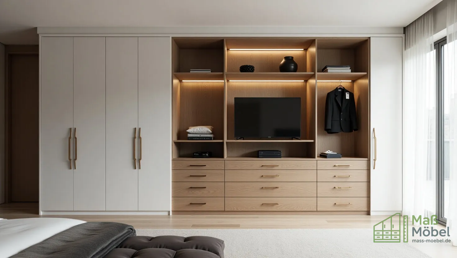 Kleiderschrank nach Maß von Schreinerei Reinhardt