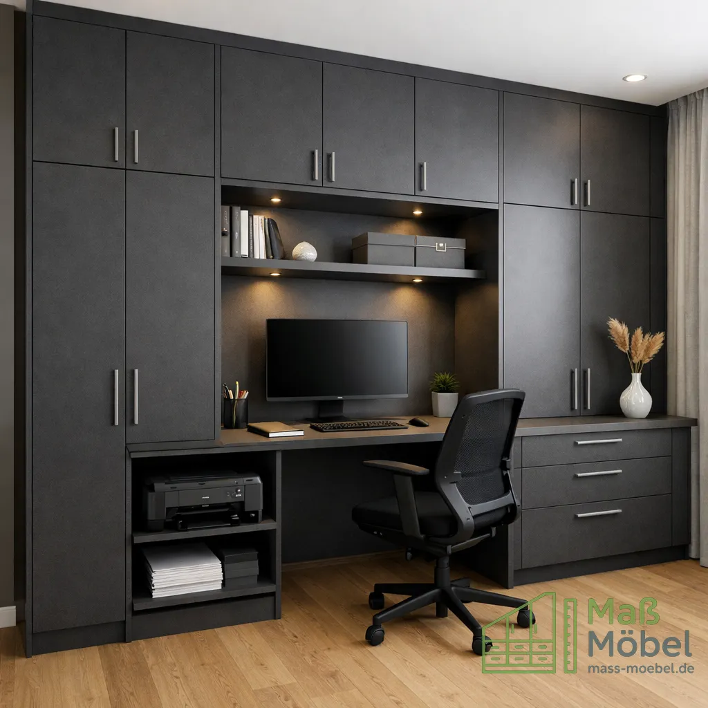 Schrank nach Maß mit Arbeitsplatz